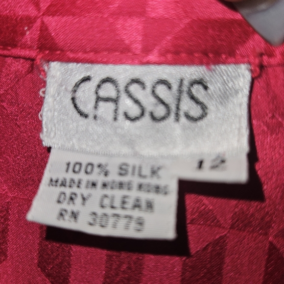 Vintage Pink Silk Dress - Picture 4 of 8